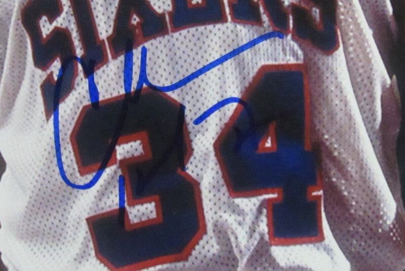 Charles Barkley HOF Autographed 11x14 Photo Philadelphia 76ers JSA
