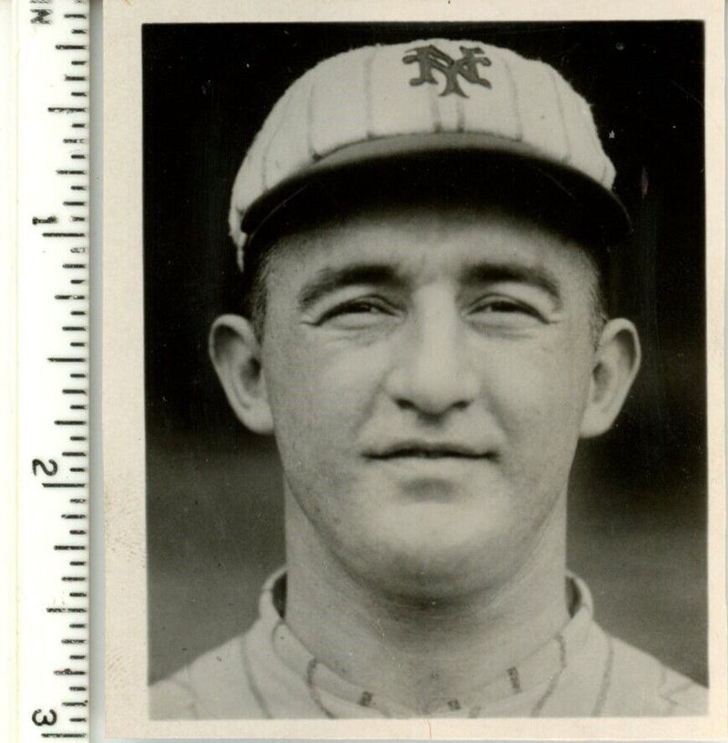 Frank Frisch 2.5x3 B/W 1926 Press Wire Photo New York Giants