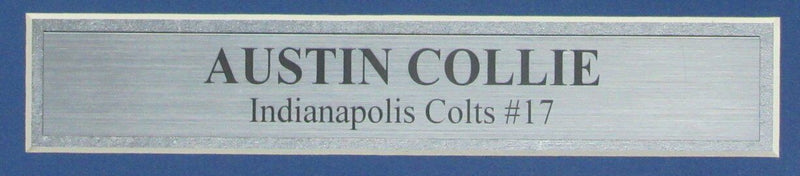 Austin Collie Indianapolis Colts Signed/Auto 8x10 Photo Framed JSA 163313