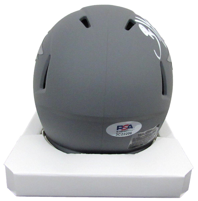 Brian Dawkins HOF Signed/Autographed Eagles Slate Mini Helmet PSA/DNA 190728