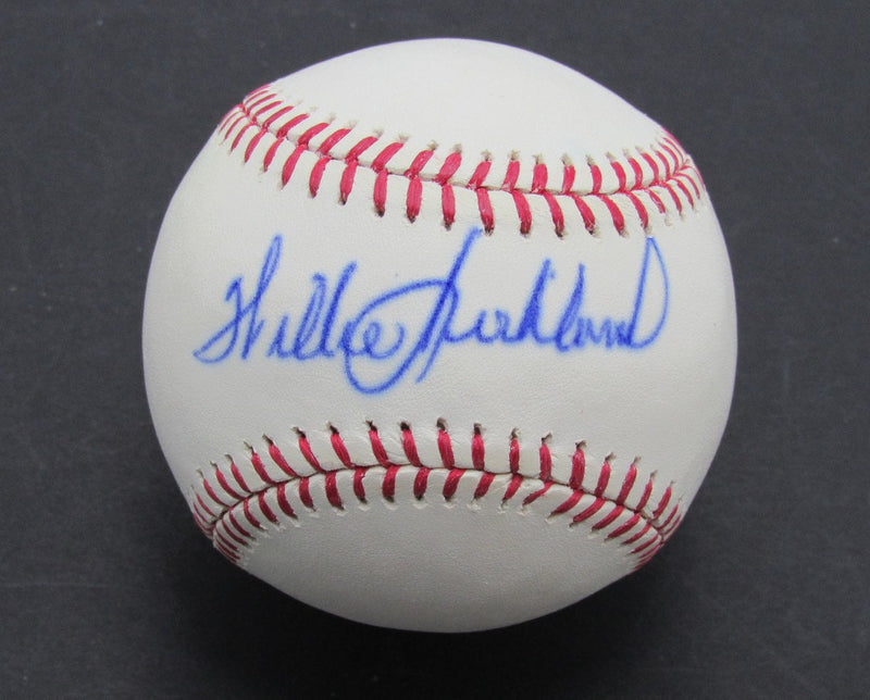 Willie Kirkland Giants/Indians Signed/Auto Rawlings OML Baseball JSA 189860