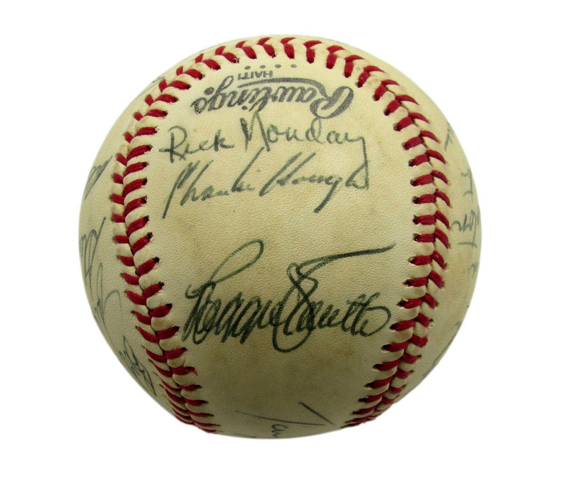 1979 Dodgers Team Signed by 18 ONL Baseball Sutton Lasorda HOF Garvey 190531