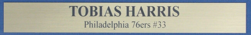 Tobias Harris Philadelphia 76ers Signed 16x20 Photo Framed Beckett 158804
