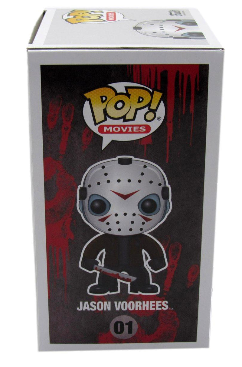 Ari Lehman Signed/Insc Funko Pop! #01 "Friday the 13th" Signed in Red JSA 190710