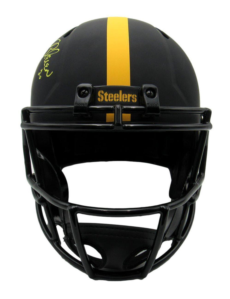 Rocky Bleier Signed Steelers Full Size Eclipse Replica Helmet Beckett 158935