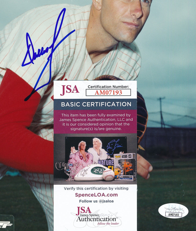 Dallas Green Signed 8x10 Photo Philadelphia Phillies JSA181908