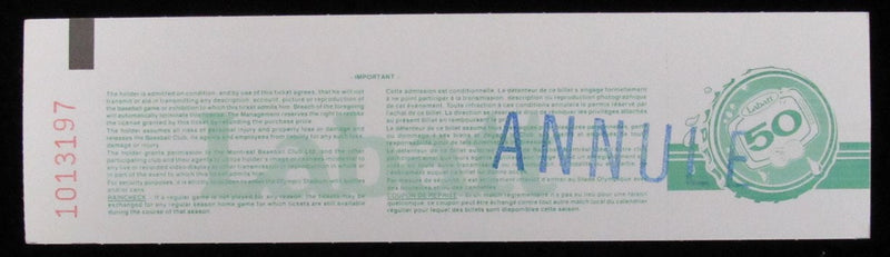 Tommy Greene Signed May 23, 1991 Full Ticket Phillies No-Hitter vs. Expos 184925