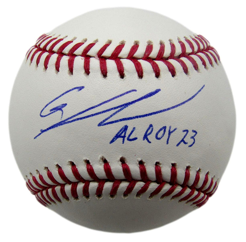 Gunnar Henderson Signed/Inscribed Rawlings OML Baseball Orioles Beckett 190489