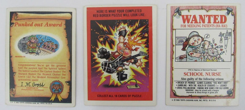 Lot of (315) 1985-86 Garbage Pail Kids GPK Cards Original Series 181465