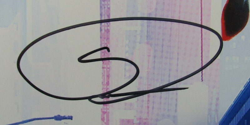 Shameik Moore Spider-Man Signed 8x10 Print Into the Spider-Verse JSA 158203