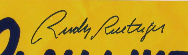 Rudy Ruettiger Autographed 11x14 Photo Notre Dame Framed PSA/DNA 179791