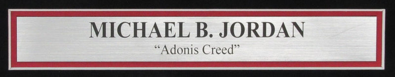 Michael B. Jordan Autographed 16x20 Photo "Creed" Framed Beckett 183626