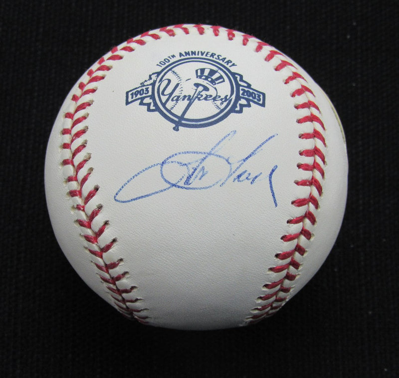 Tom Tresh Signed/Auto Yankees 100th OML Baseball PSA/DNA 187006