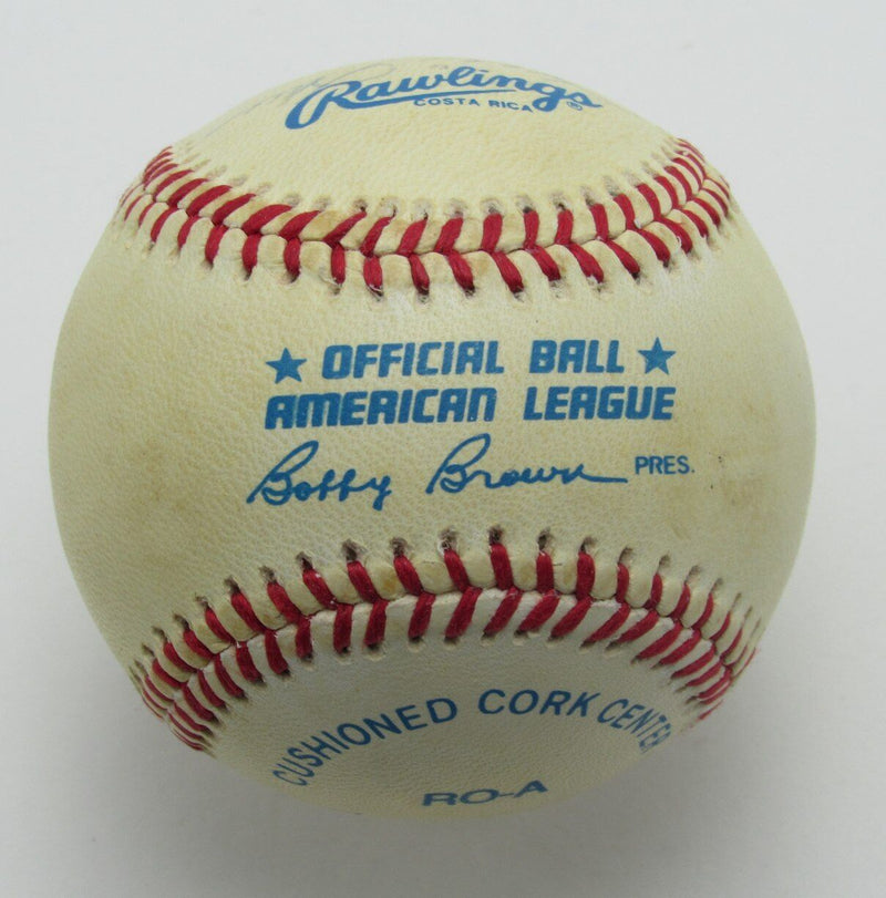 1950's New York Yankees Multi  Autographed/Signed OAL Baseball Shantz/B. Miller
