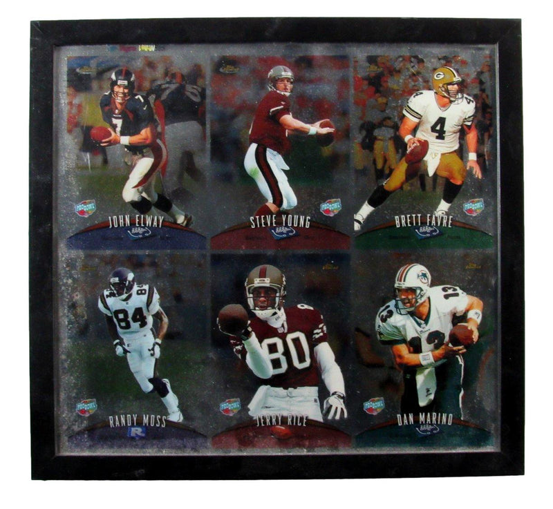 1998 Topps Finest Framed Card Sheet of Six Cards Moss RC/Marino/Rice 181836