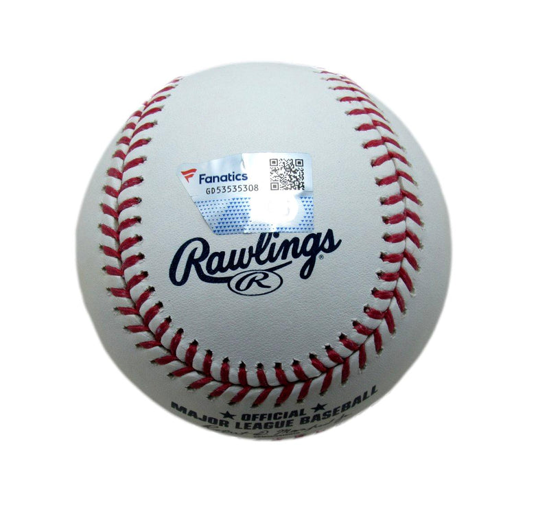 Spencer Jones Signed OML Baseball New York Yankees Fanatics 184991