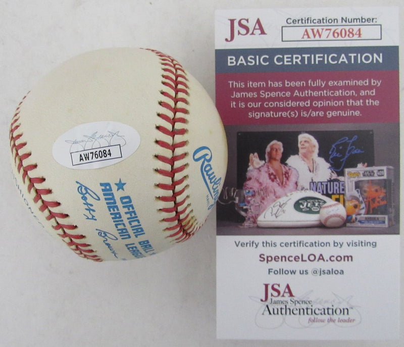 Brian Doyle Signed/Autographed OAL Baseball New York Yankees JSA 192446