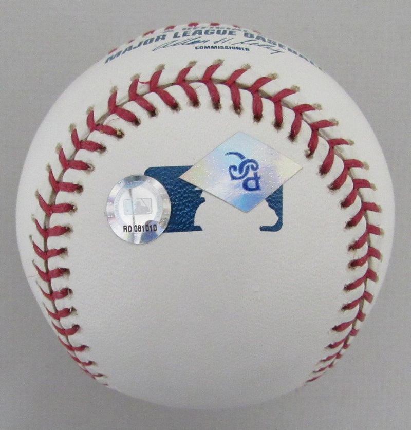 Don Larsen Signed/Inscribed OML Baseball New York Yankees MLB Holo 192155