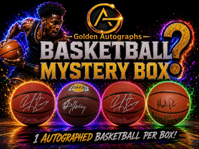 Autographed Basketball Mystery Box