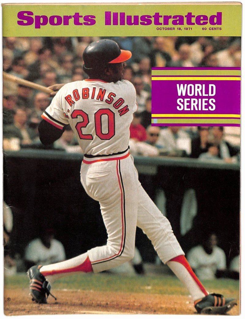 October 18, 1971 Frank Robinson HOF  NO LABEL  Sports Illustrated 181297