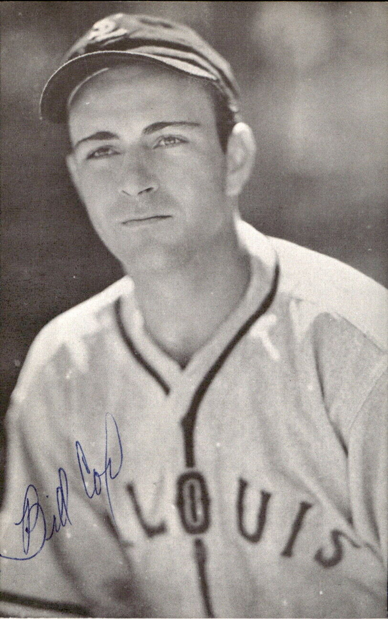 Bill Cox Browns d. 1988 Signed/Autographed 3x5  Photo 178150