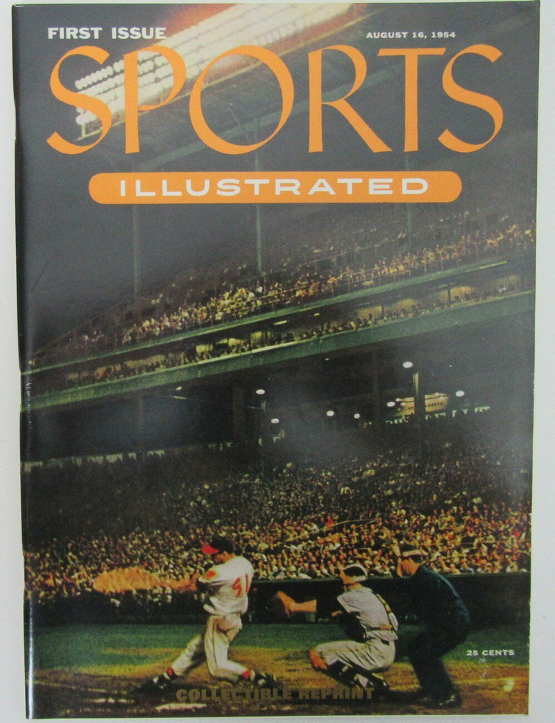 Sports Illustrated 1st Issue with 1954 Topps Cards 9/16/1954 REPRINT 2001 153010