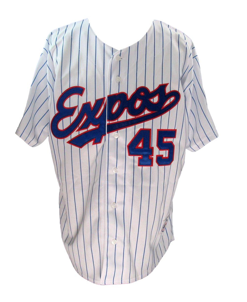 Pedro Martinez Signed Majestic XL Baseball Jersey Montreal Expos Beckett 187262