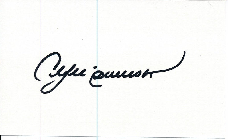 Andre Dawson HOF Montreal Expos Signed/Autographed 3x5 Index Card 163941