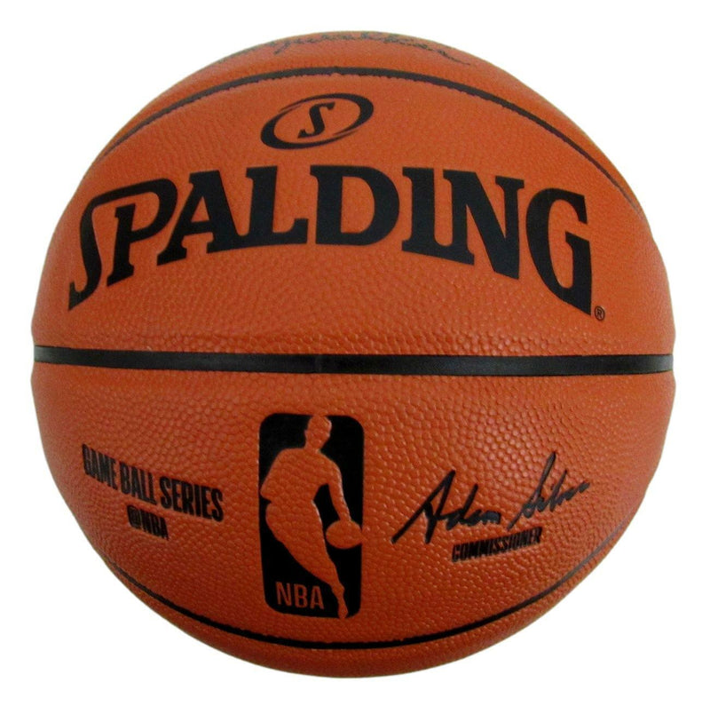 David Thompson HOF Signed Skywalker NC State Nuggets Basketball JSA 157775