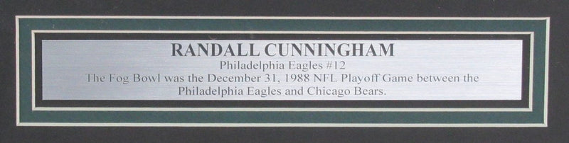 Randall Cunningham Signed 16x20 Photo Philadelphia Eagles Framed Beckett 187203