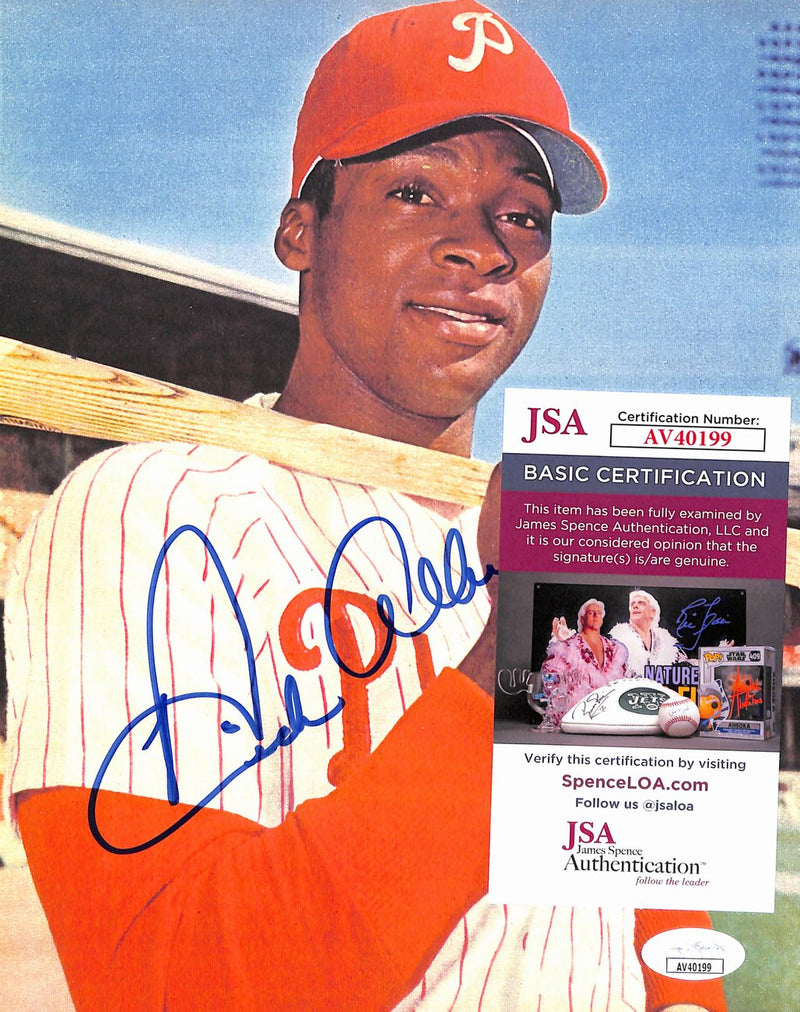 Dick Allen Signed/Autographed 8x10 Photo Philadelphia Phillies JSA 190314