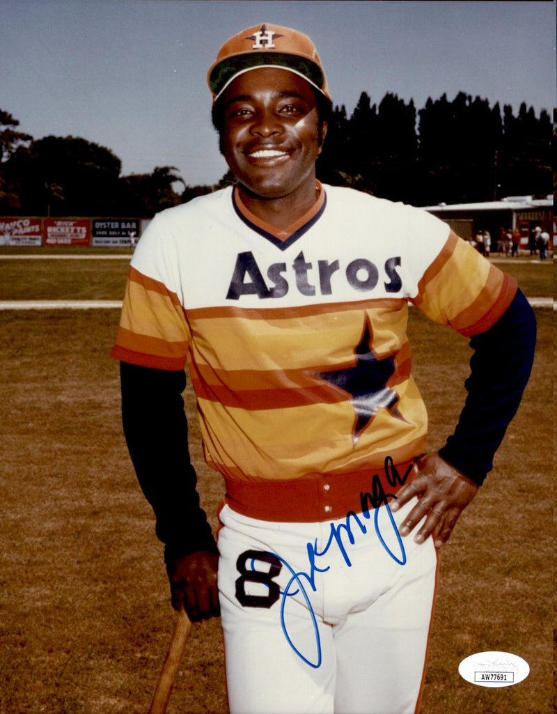 Joe Morgan HOF Signed/Autographed 8x10 Photo Houston Astros JSA 191202