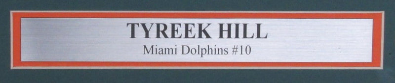 Tyreek Hill Signed 16x20 Photo Miami Dolphins Framed Beckett 187201