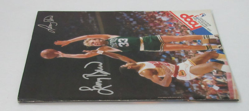 Larry Bird Signed Feb. 4, 1987 Hoop Program Celtics vs. Cavaliers JSA 189302
