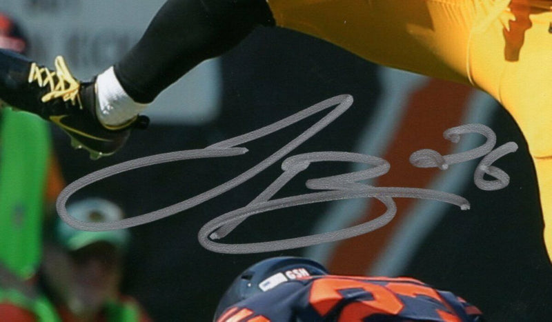 Le'Veon Bell Pittsburgh Steelers Autographed/Signed 8x10 Color Photo JSA 136748