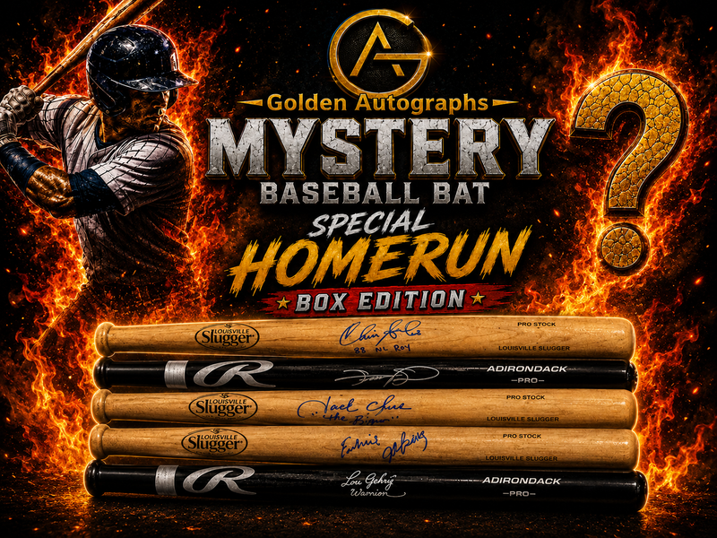 Autographed Baseball Bat Mystery Box