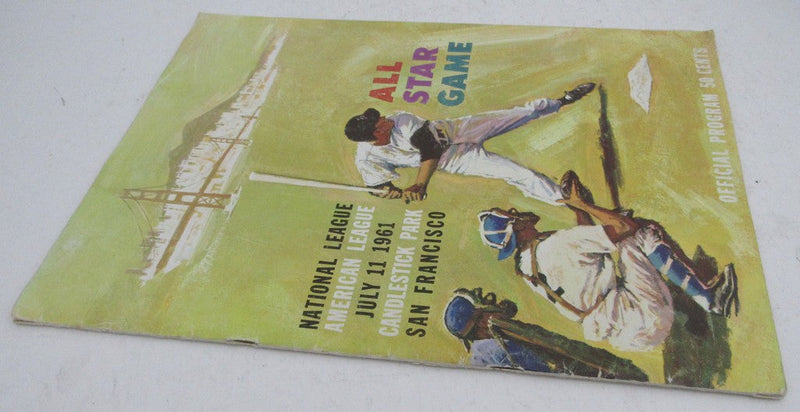 1961 MLB All Star Game Program at Candlestick Park, San Francisco, CA 188430