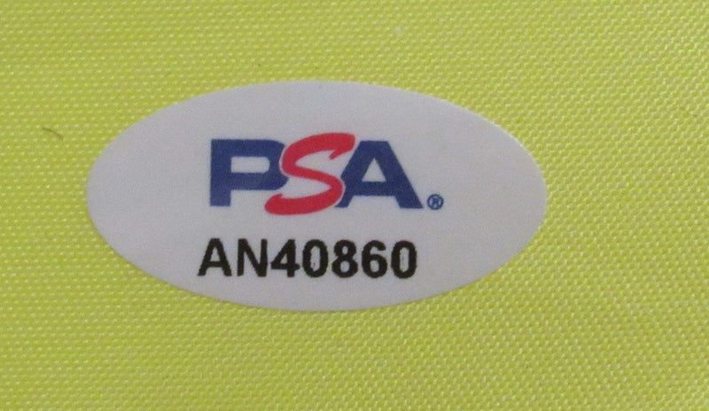 Justin Thomas Signed/Auto 2022 Southern Hills PGA Pin Flag PSA/DNA 192394