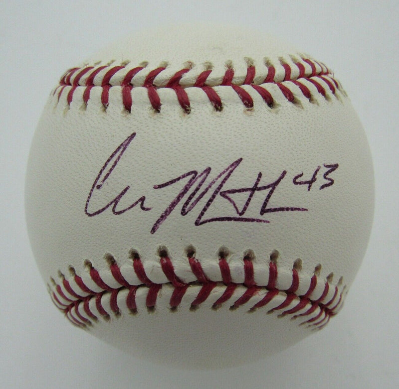 Cla Meredith San Diego Padres Signed/Autographed Official MLB Baseball 155497