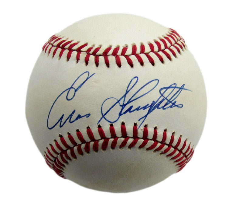 Enos Slaughter HOF Signed/Auto ONL Baseball St. Louis Cardinals JSA 191235