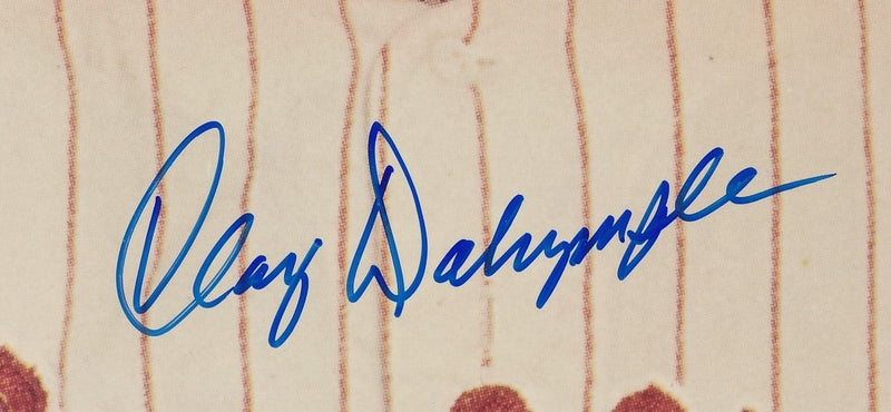 Clay Dalrymple Autographed 8x10 Photo Philadelphia Phillies JSA 181936