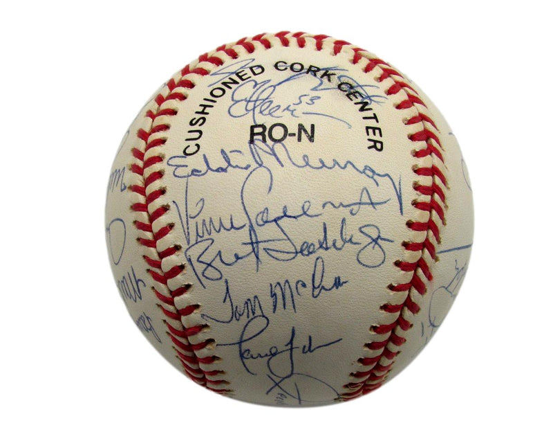 1992 Mets Team Signed by 30 Players ONL Baseball Torborg Murray(HOF) Cone 187273