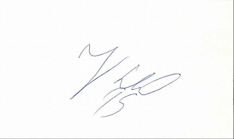 Greg Lloyd Pittsburgh Steelers Signed/Autographed 3x5 Index Card  189530