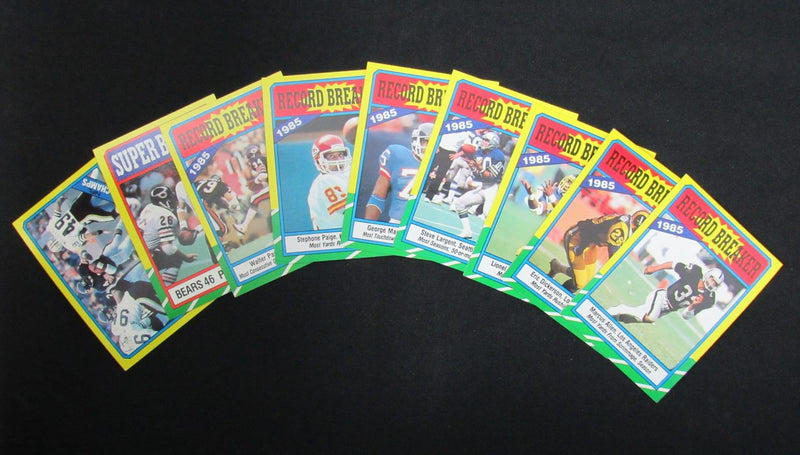 1986 TOPPS Football Complete Card Set (396) Rice RC Young RC White RC 189329