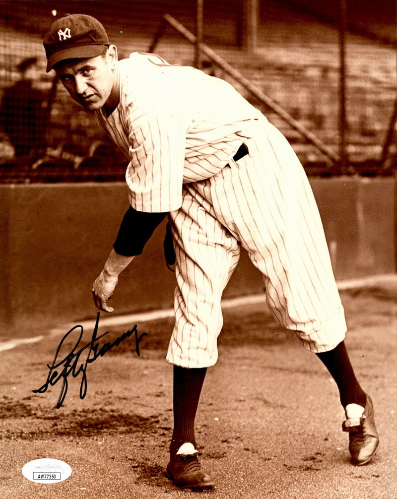 Lefty Gomez HOF Signed/Autographed 8x10 Photo New York Yankees JSA 191441