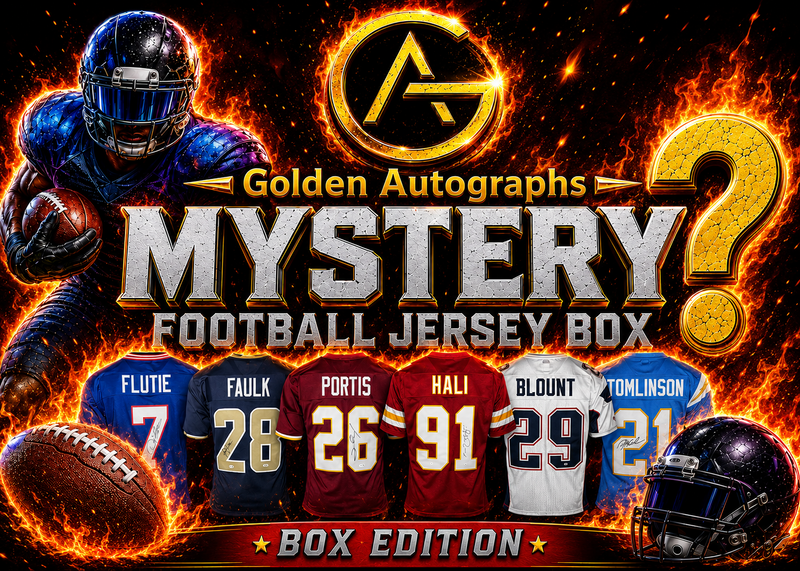 Signed Football Jersey Mystery Box