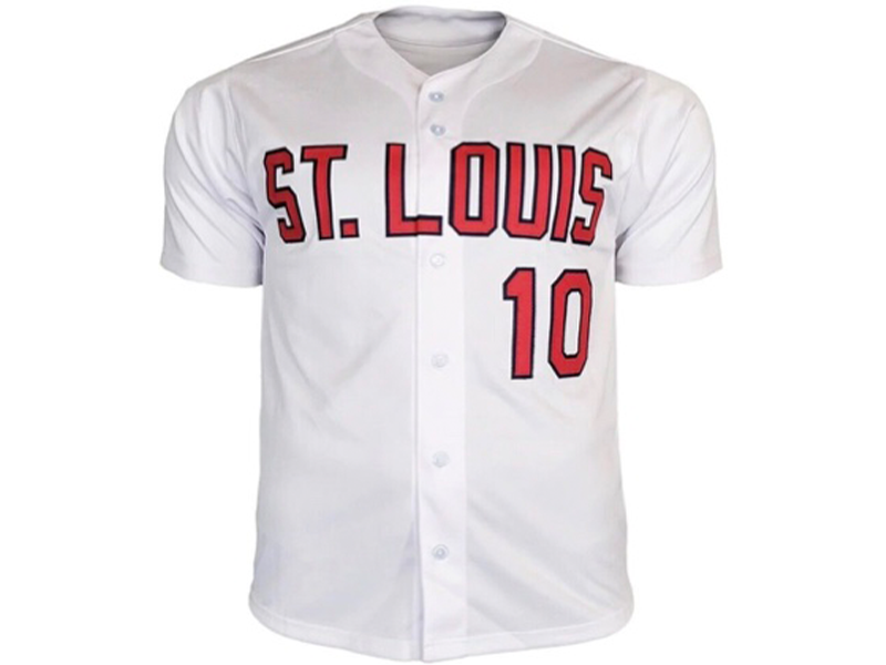 Tony Larussa Autographed St Louis White Baseball Jersey (JSA)