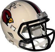Patrick Peterson autographed Cardinals mini helmet alternate angle