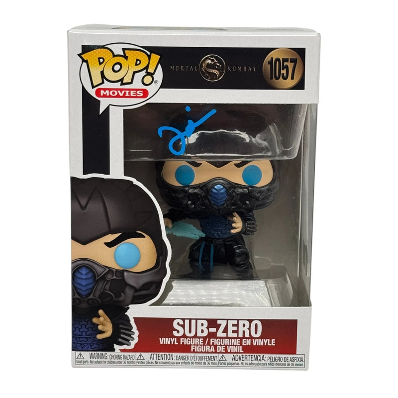 Joe Taslim Signed Sub-Zero Mortal Kombat Funko Pop #1057 Beckett BAS Autograph