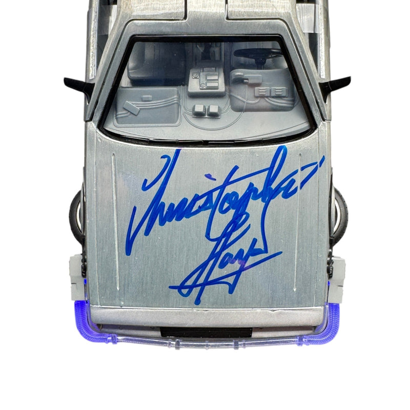 Christopher Lloyd Signed Back to the Future BTTF II DeLorean Beckett Authentic!